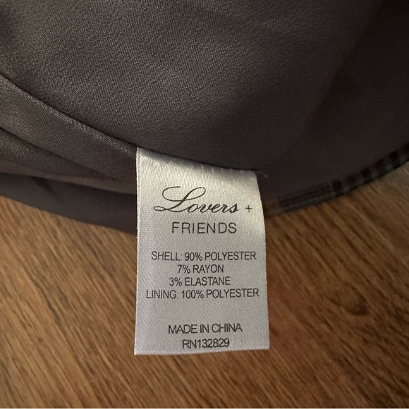 Lovers + Friends Brown Plaid Mini Skirt Size Small - Picture 8 of 11